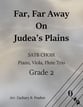 Far, Far Away On Judea's Plains SATB choral sheet music cover